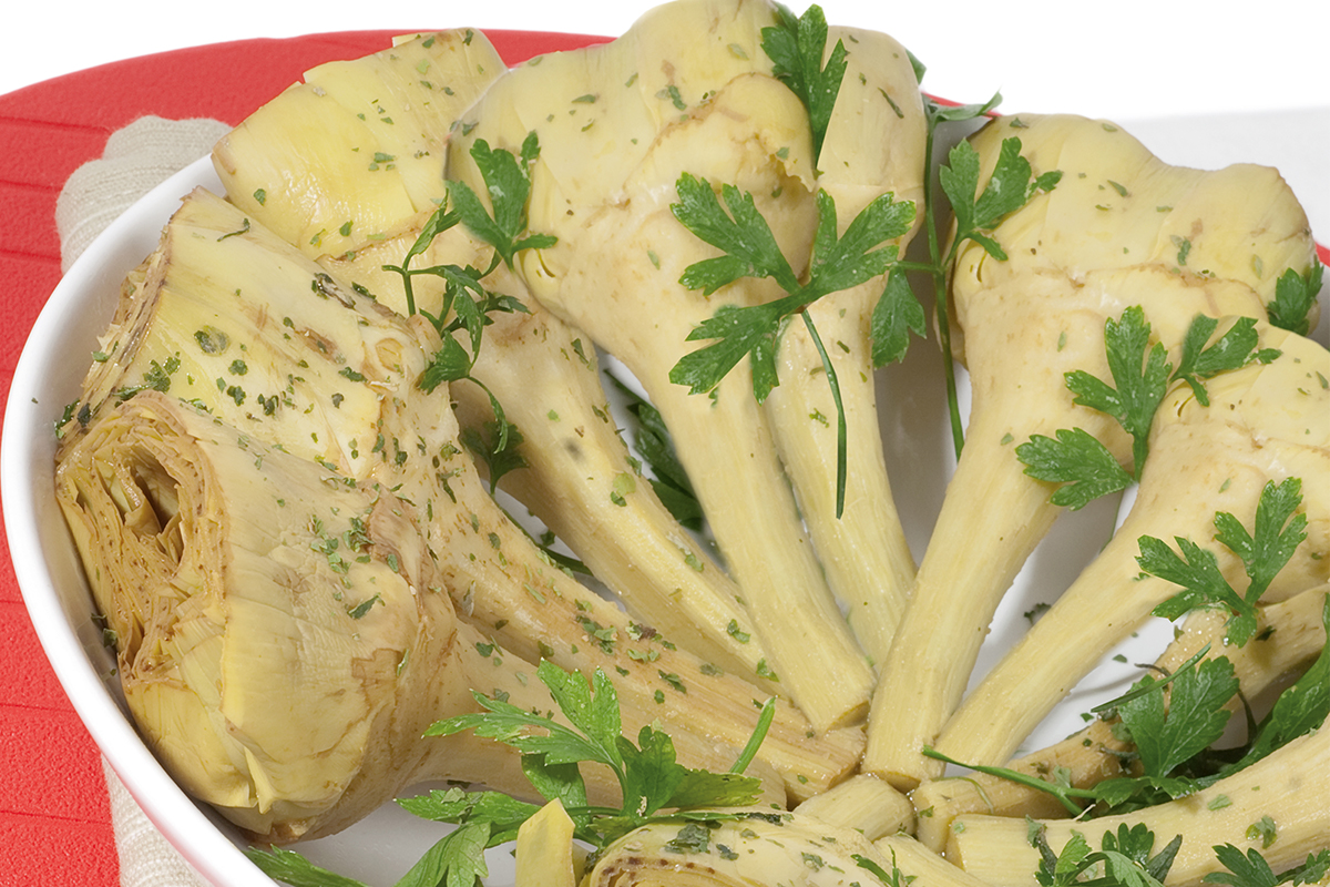 Carciofi con gambo