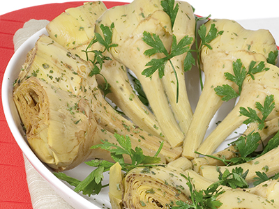 Carciofi con gambo
