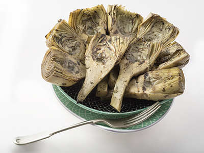 Carciofi con gambo grigliati