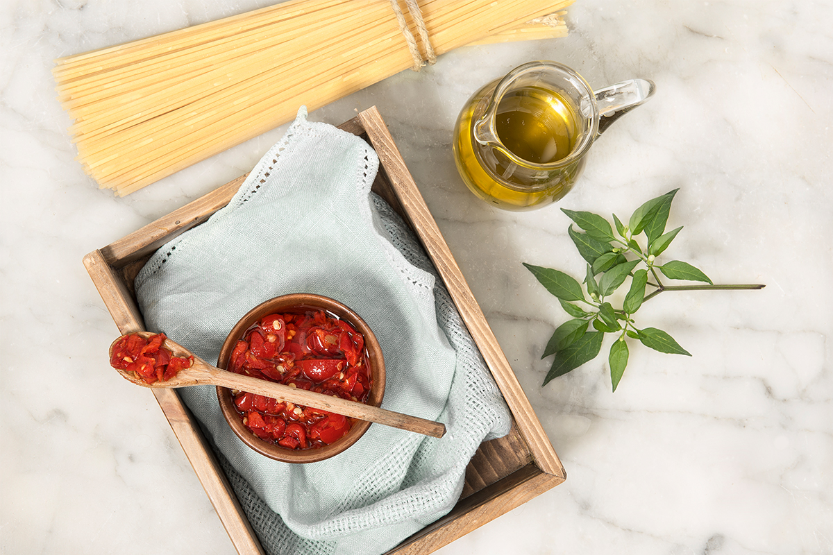 Crema di peperoncini piccanti Calabresi